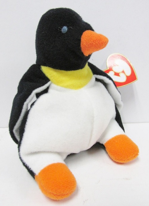 Waddle, the Penguin<br> # 11 of 12-1998 Series<br> Teenie Beanie Baby<br>(Click on picture for full details)